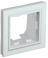 Рамка универсальная IEK Brite РУ-1-БрЖ-44 1-м. IP44 жемчуг картинка